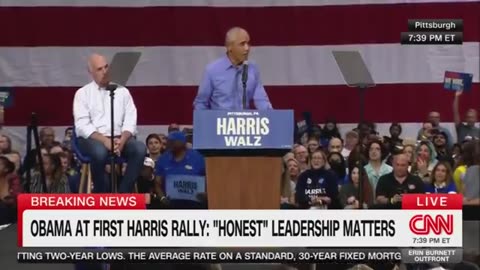 Obama in Pittsburgh admits Americans are struggling under Biden-Harris regime