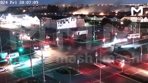 Incredible Footage of Russians Accidently Firing on Their Own Regional Capitol of Belgorod