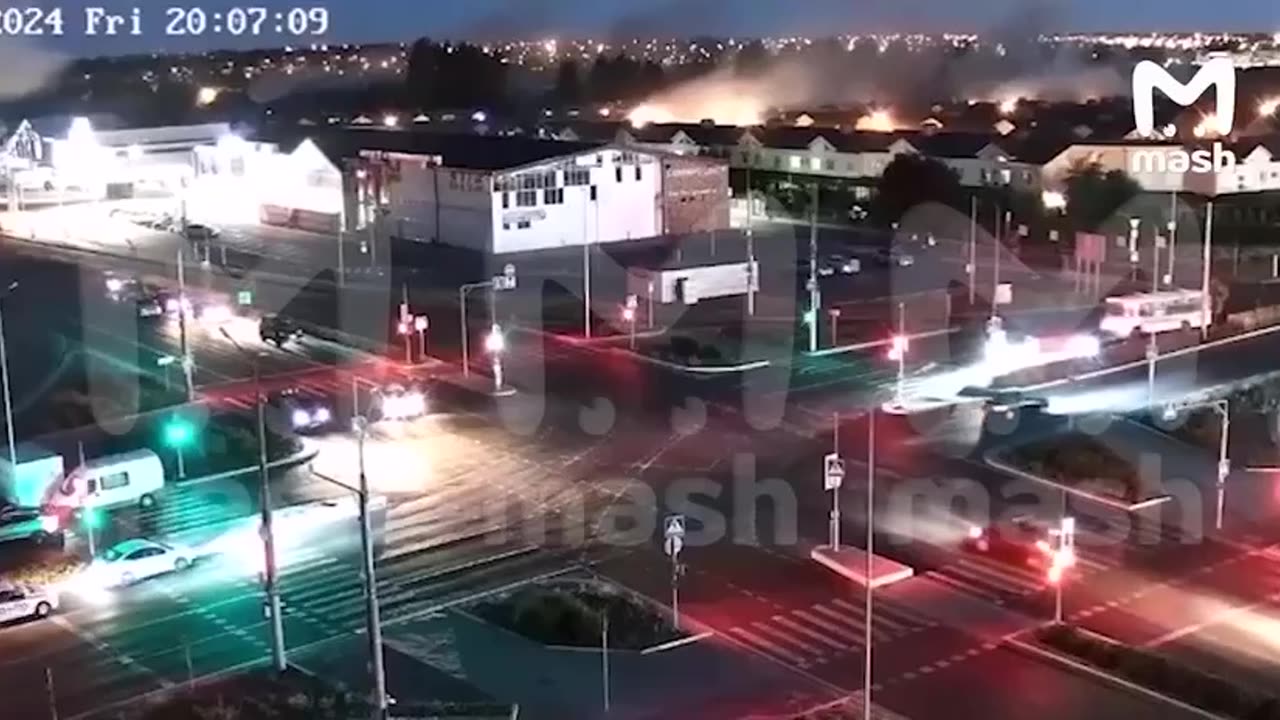 Incredible Footage of Russians Accidently Firing on Their Own Regional Capitol of Belgorod
