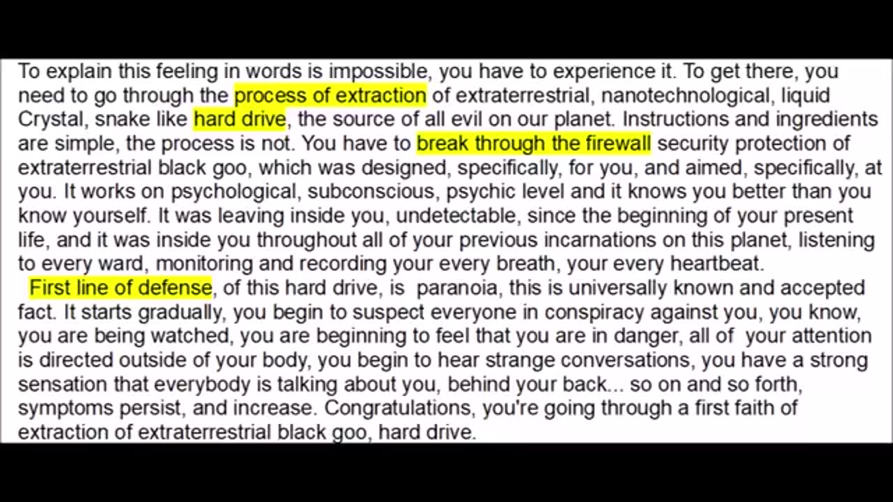 Extraterrestrial AI Black Goo, the source of all evil - Demon Face Syndrome