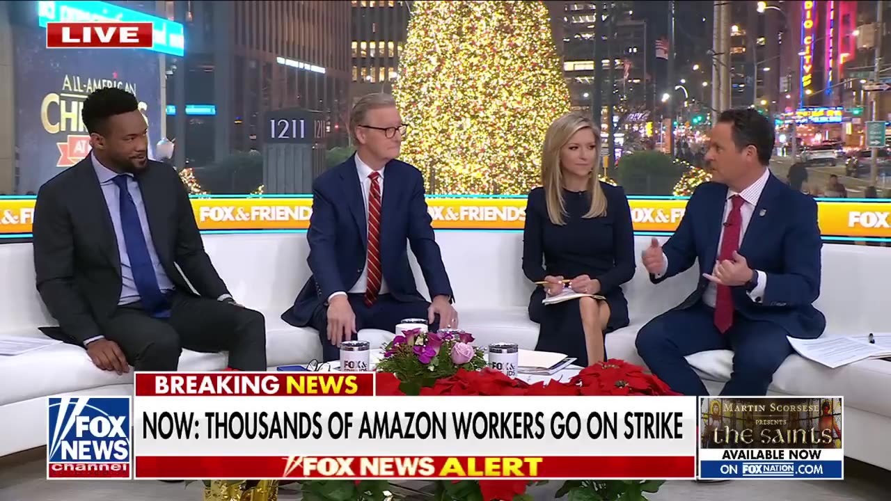 BREAKING Thousands of Amazon workers strike ahead of Christmas