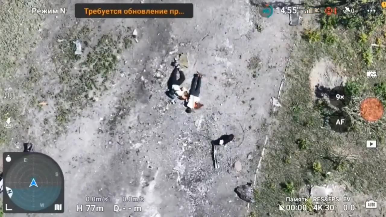 Footage from Vovchansk: Ukrainian Armed Forces Nazis Bombs their own Ukrainian Civilians