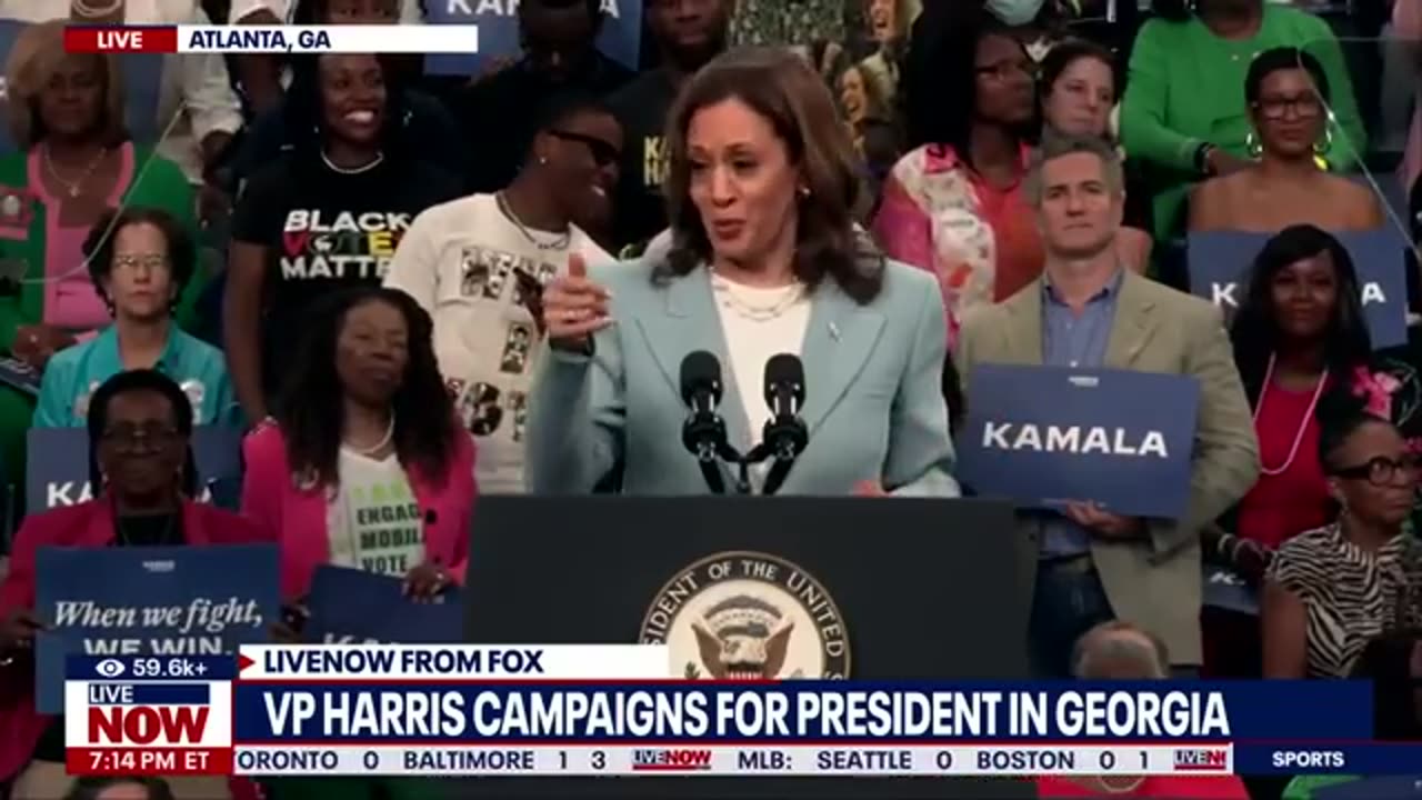 WATCH: Kamala Harris FULL SPEECH in Atlanta with Quavo, Megan Thee Stallion