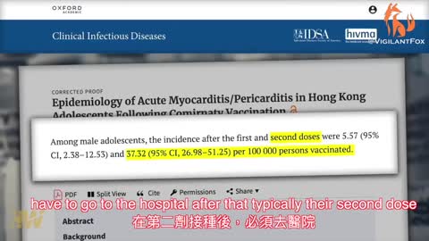 疫苗引起心肌炎_15-20叭在5年內死亡
