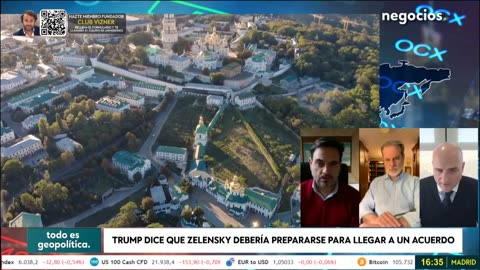 "Trump quiere la capitulación de Ucrania y darle todo a Putin. Eso no es una negociación". Coso