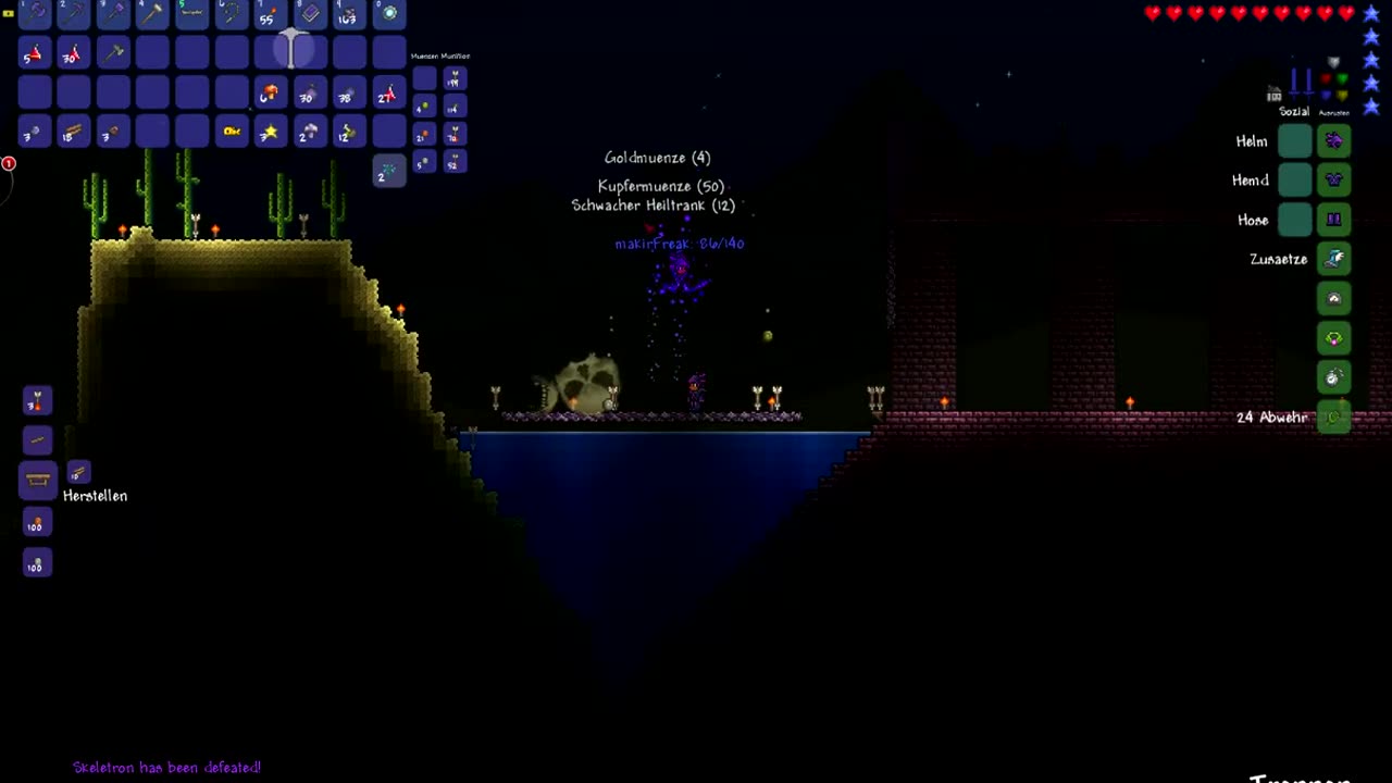 lets play terraria together part 14 Ich bin Schüler von Spiderman ... kein guter (