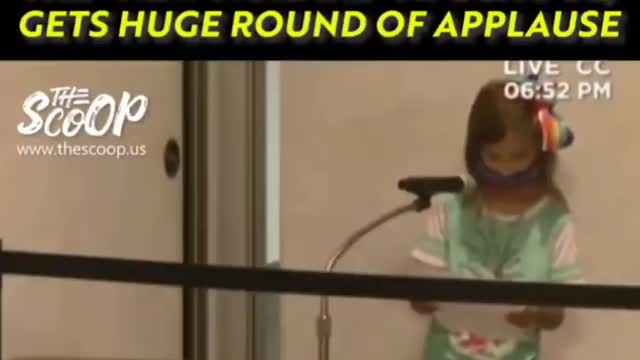 2nd grader SHAMES THE LEFT 🤣📣🇺🇸 NO MASKS