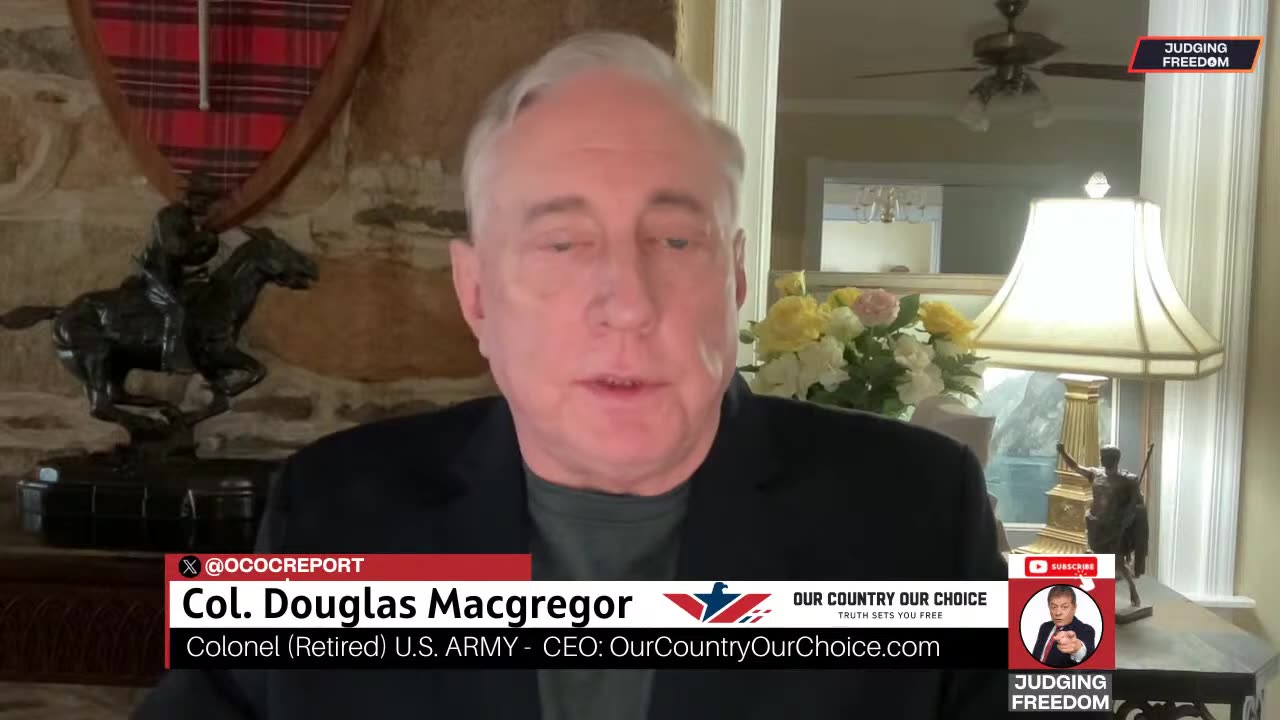 Col. Douglas Macgregor: Is Biden Starting a Regional War in The Middle East?