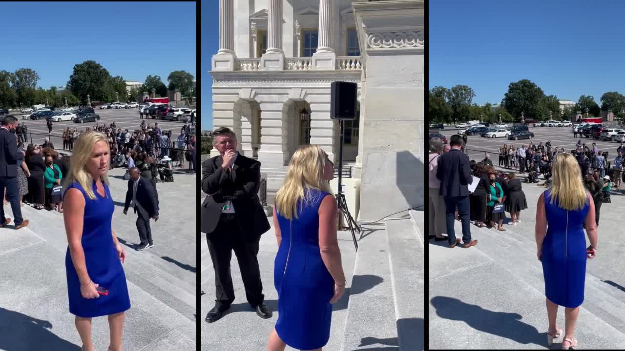 Rep. Marjorie Taylor Greene gets into a shouting match with Rep. Debbie Dingell