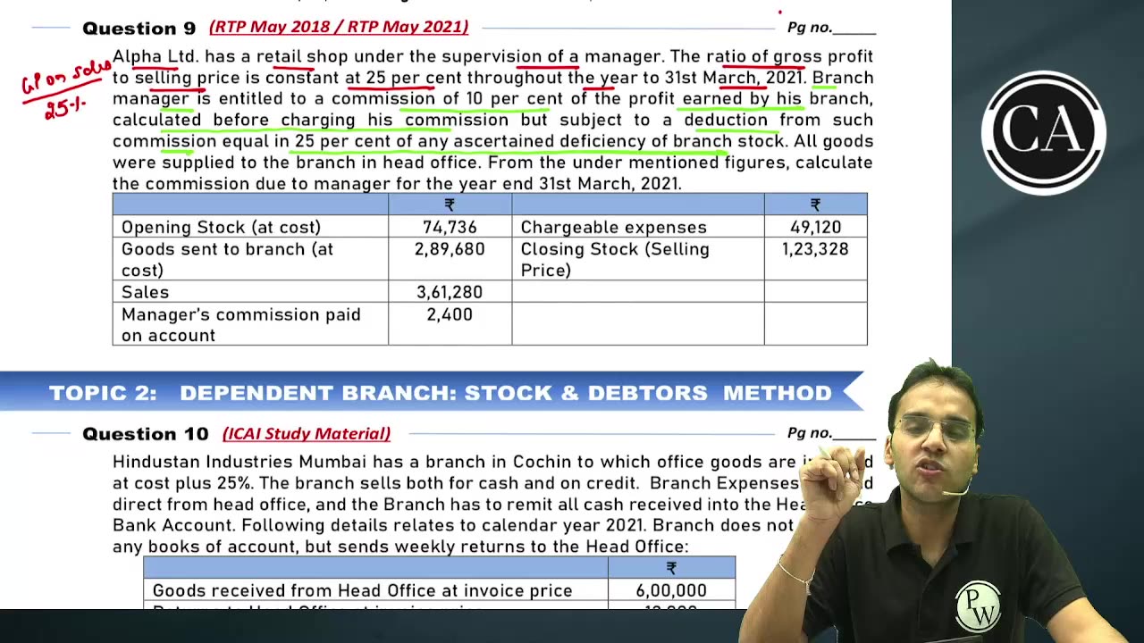 Branch Accounting L3