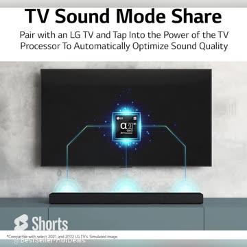 LG S80QR 5.1.3ch Sound bar with 4ch Rear Speakers