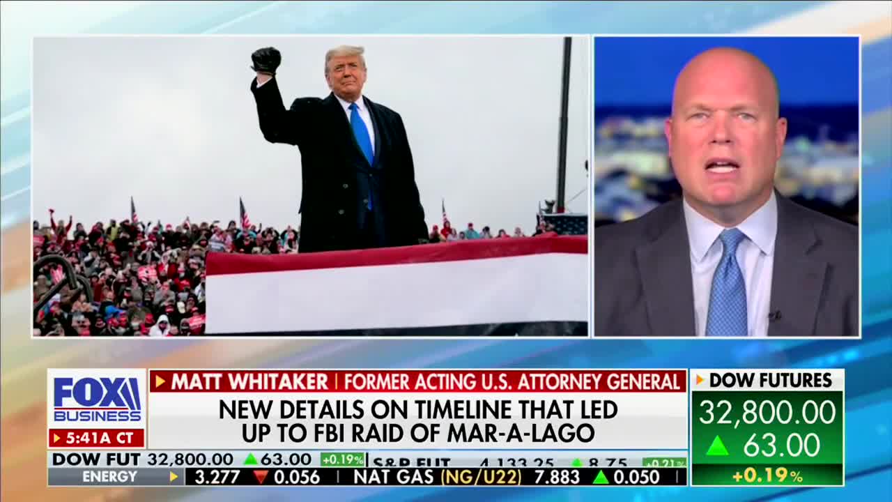 Matt Whitaker on Fox_Business_Network-Mornings_with_Maria August 10, 2022