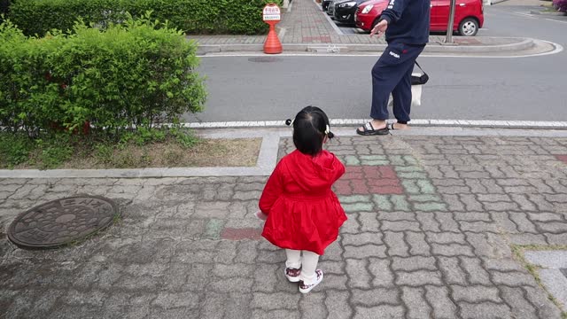 Go out with dad