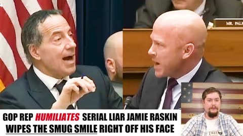 240806 Republican HUMILIATES serial liar Jamie Raskin- wipes the smile right off his face.mp4