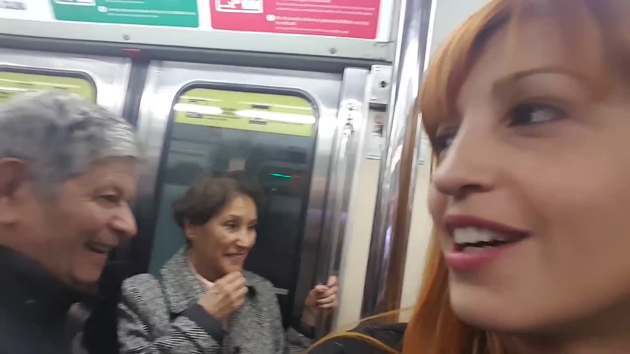 Chilean Earthquake Captured in the Train Station