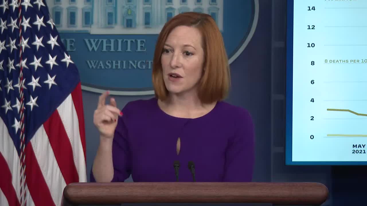 White House Press Secretary Jen Psaki holds briefing 12/21/21