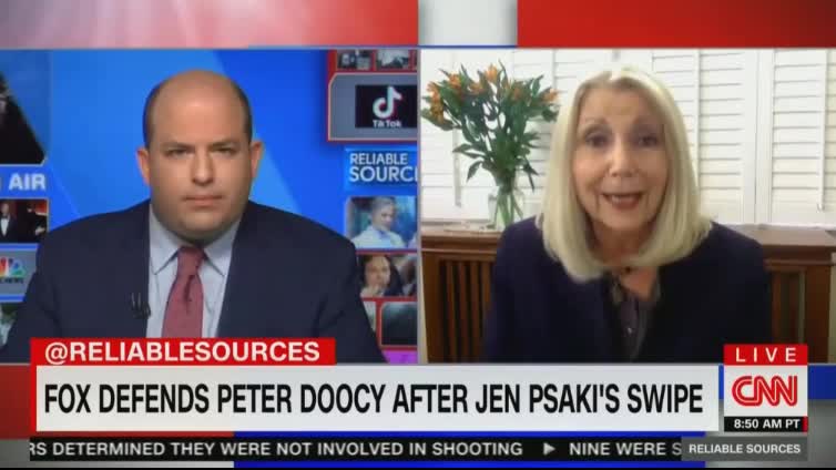 Brian Stelter Confused and Alarmed by Guest Not Taking Psaki's Side