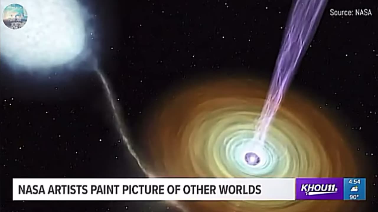 Space is all imagined- NASA uses artists to make images and videos of space