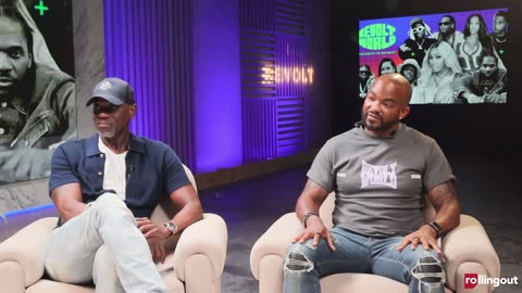 James Brown and Detavio Samuels are excited about REVOLT World