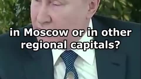Putin: "What is denazification?"
