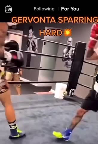 Gervonta sparring