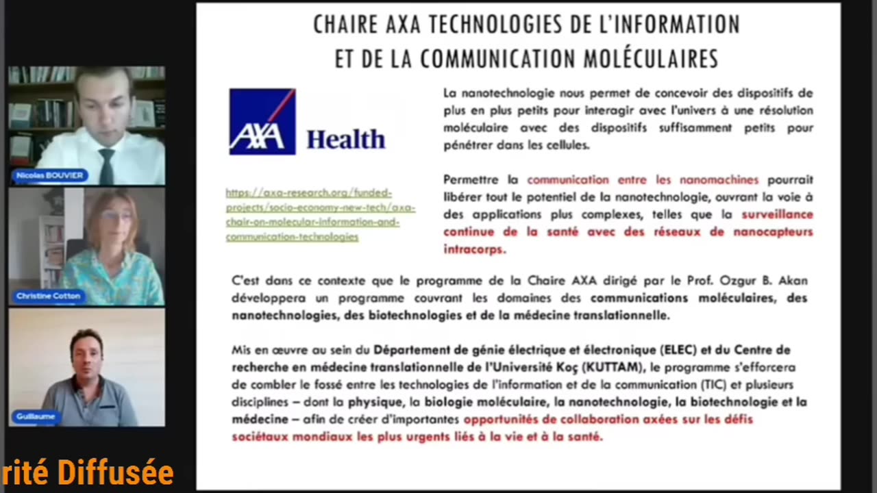 🇨🇵 CHRISTINE COTTON ET GUILLAUME - NANOTECHNOLOGIE ET GRAPHÈNE : En 2020 le WEF