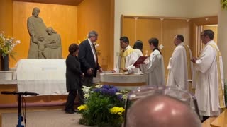 Catherine Is Baptized on Easter