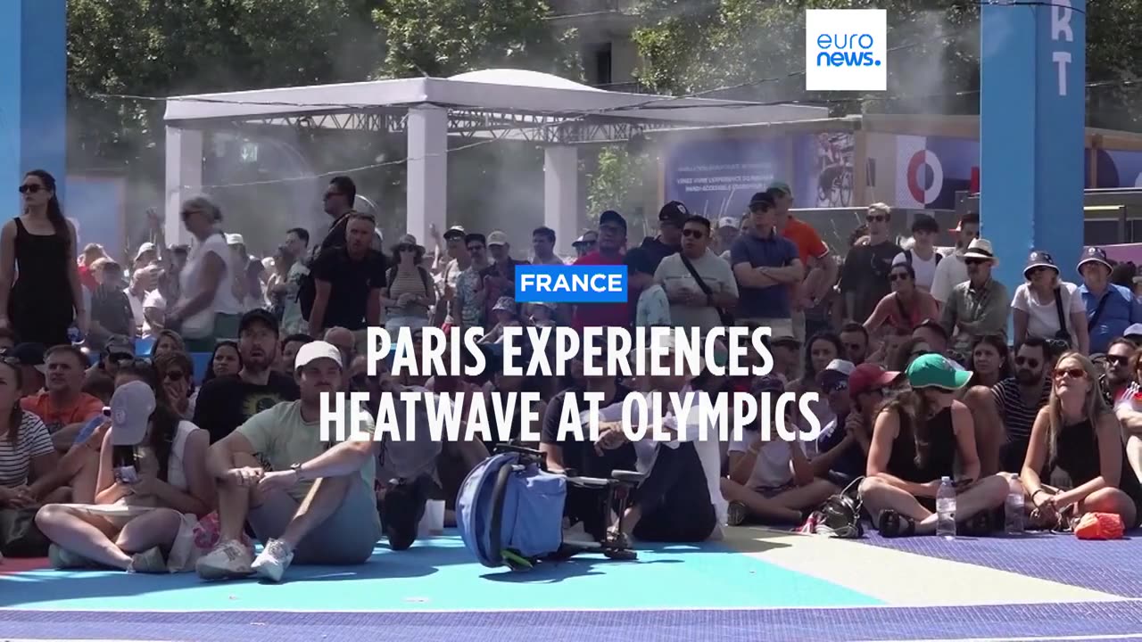 Searing heat comes to Paris after rainy start to Olympic Games|News Empire ✅