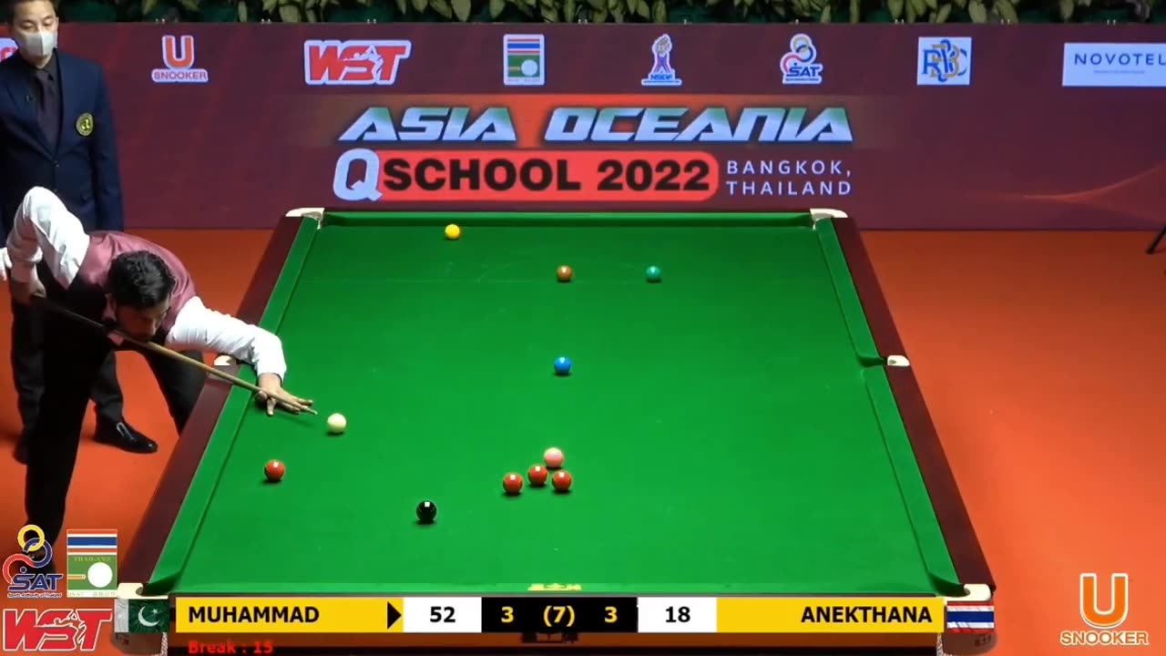 Muhammad asif vs anekthana | Decider Q School Thailand