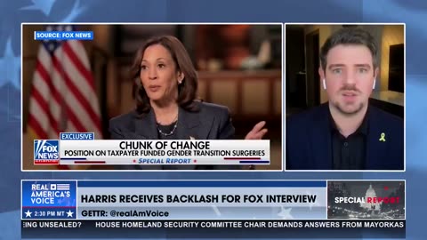 WE SAW THE REAL KAMALA HARRIS WITH BRET BAIER