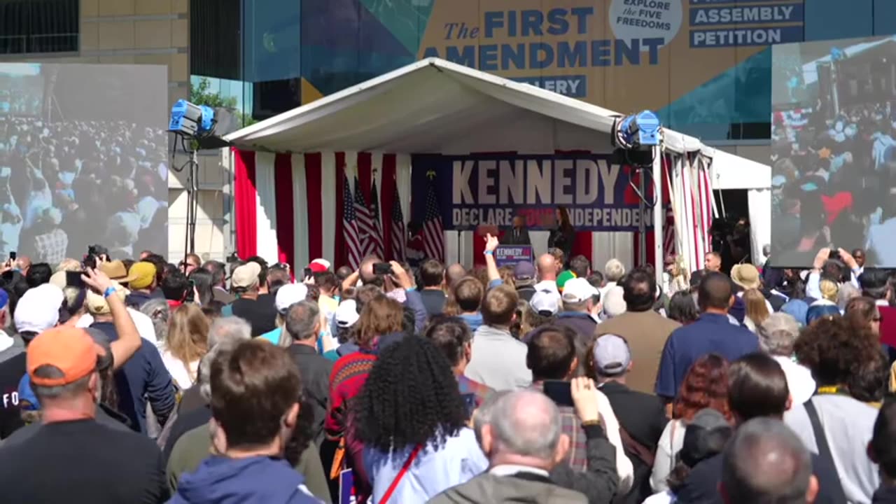 LIVE: RFK Jr. Announces He Will Seek the Presidency as an Independent Instead of Democrat