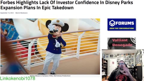 Forbes Put's Out Article On Disney Parks Expansion Plans