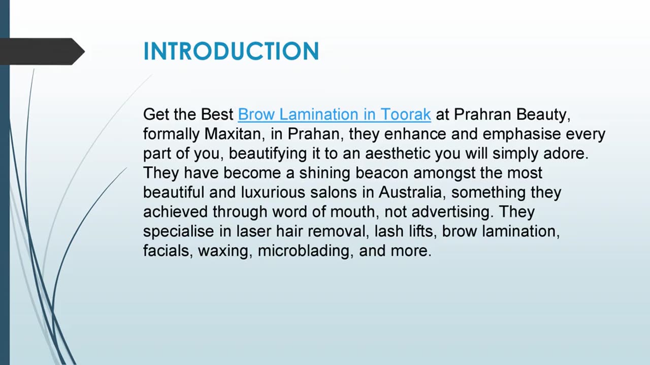 Get the Best Brow Lamination in Toorak