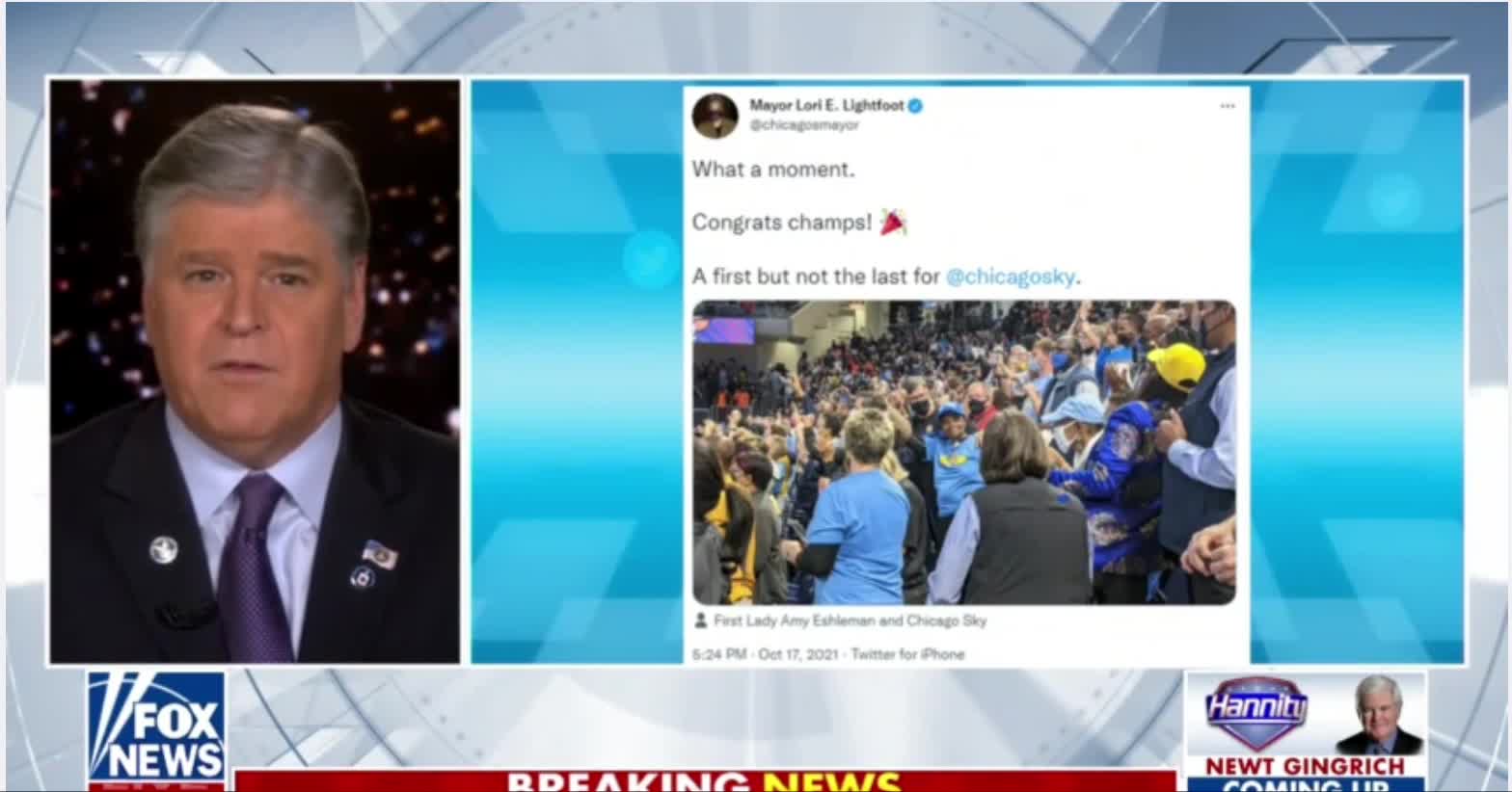 Hannity- Politicians' Hypocrisy Requiring Masks for Others but Not Themselves! (October 18, 2021)