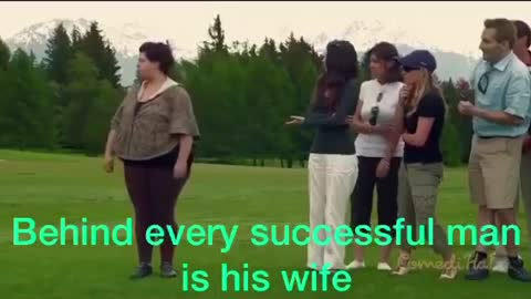 Every successful man behind women