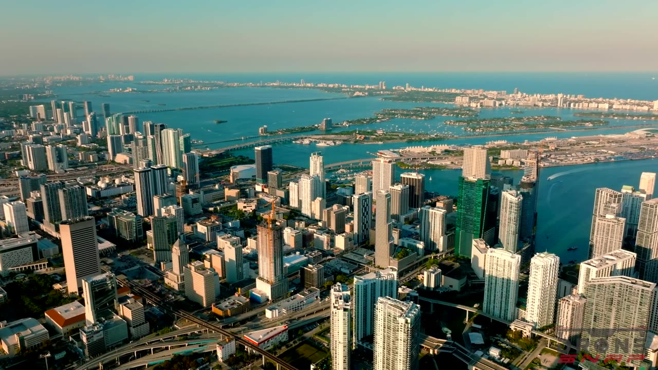 Miami, Florida - US - by drone