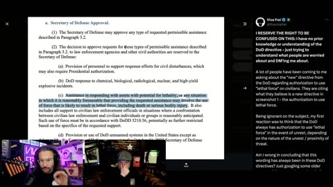 Authorized to Use LETHAL Force on Civilians? What Did Biden Authorize Department of Defense To Do?