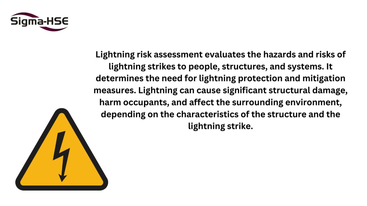 Do you know about Lightning Risk Assessment? | Sigma HSE