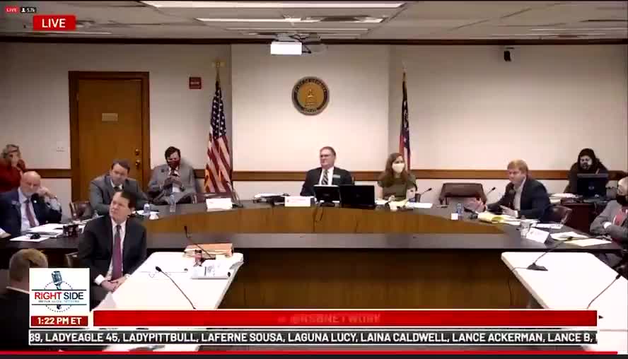 Jovann Hutton Pulitzer Hacks Fulton County Voting Machine As He Speaks