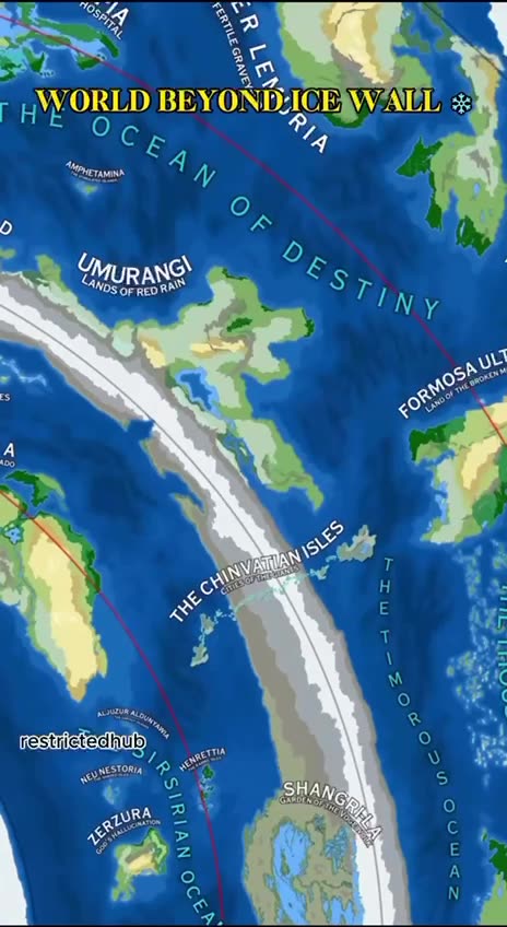 World beyond the ice wall.