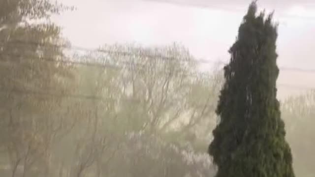 big thunderstorm in Quebec Canada Did anyone get this too?