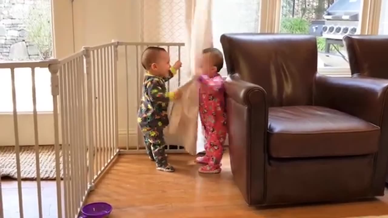 Baby funny moments