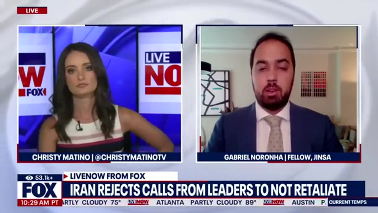 Iran rejects calls from leaders to not retaliate against Israel | LiveNOW from FOX