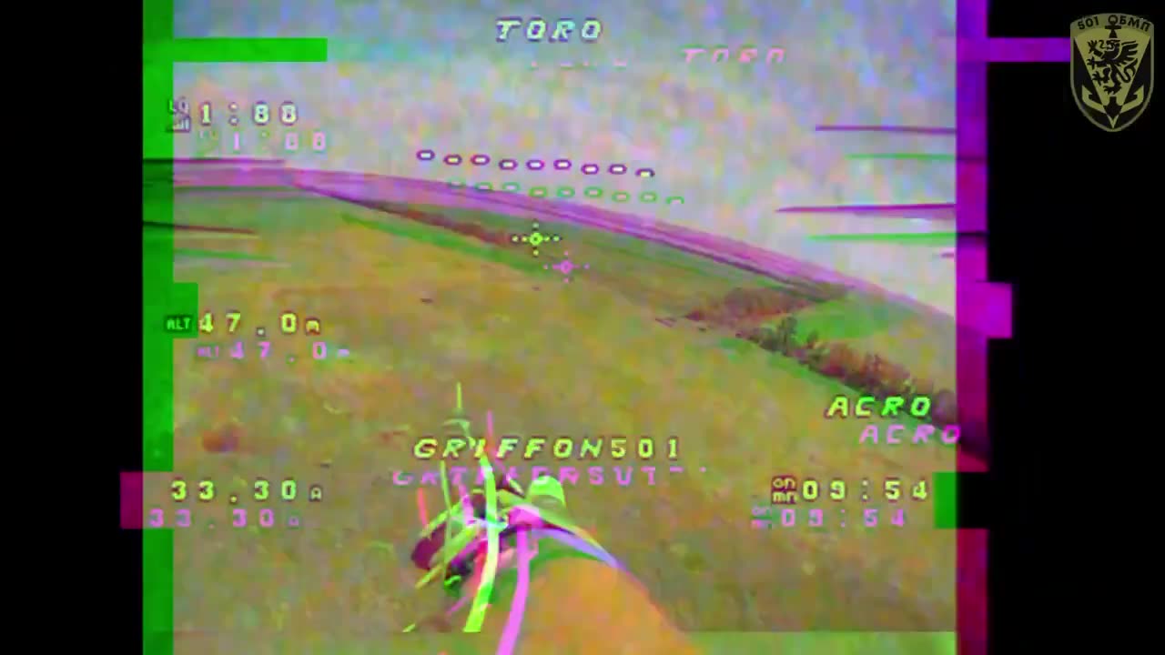 The work of the Marines FPV-drone