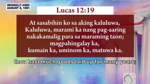 ACQ CLASSICS: Importance of the Soul by Pastor Apollo C. Quiboloy | August 8, 1991