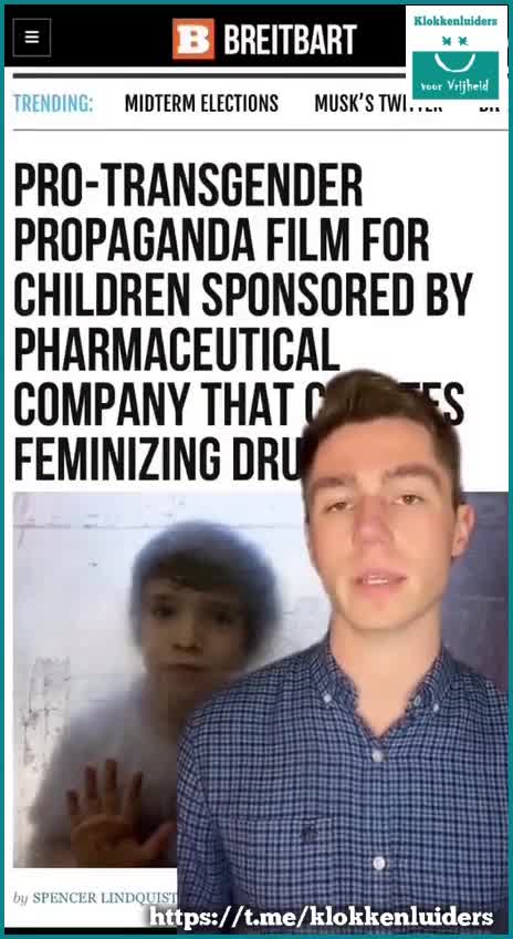 Pro transgender film ("Mama Has a Mustache") bought for by big pharma