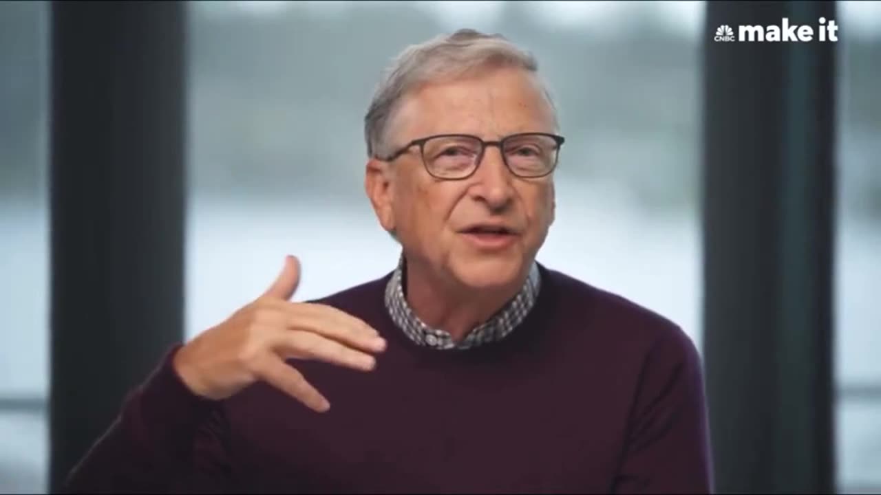 Satanic Scum Bill Gates Advocates For An AI Program To Ban Free Speech
