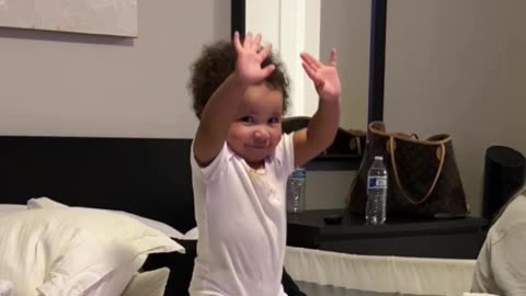 Adorable Baby Sings and Dances to Favorite Song | Cute Baby Performance