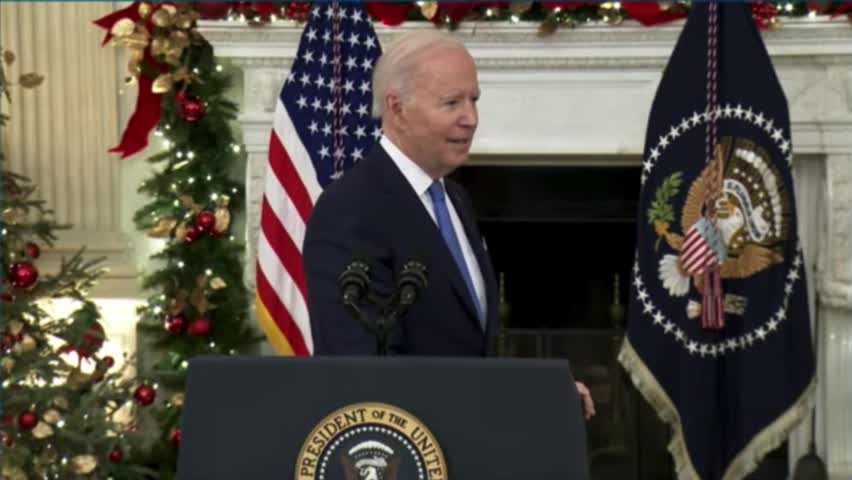 Biden AVOIDS Questions -- "Not Supposed To Be Having This Press Conference Right Now"