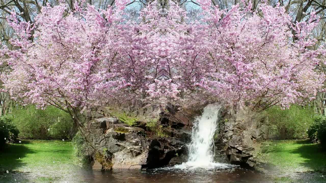 🍂Relaxation Water Flow On a Beautiful Spring Day | For Mind Relaxation and Calmness